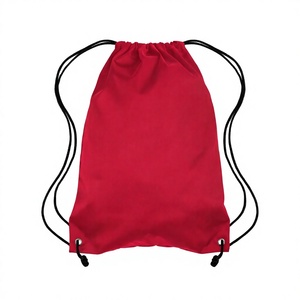 Professional Custom Logo 210D Polyester Portable <b>Drawstring</b> <b>Backpack</b> Unisex Low MOQ Sports Marathon Running Shoe - Product Image 4