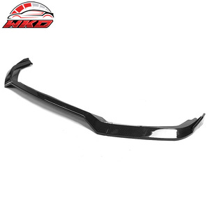 Lèvre de pare-chocs avant compatible avec Honda Civic 2019-2021 style IKON V2, impression fibre de carbone, PP, pièces auto de haute qualité, kit carrosserie - Product Image 4