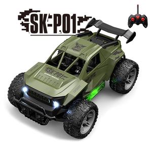 Voiture télécommandée électrique 40 MHz à l'échelle 1:16 avec lumières, 4 canaux, tout-terrain, camion de sauvetage RC, pick-up, voiture de course, véhicule, disponible en plusieurs couleurs - Product Image 4