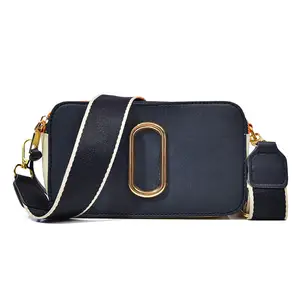 Hot Bán Chéo Chất Lượng Cao Máy Ảnh Túi Kết Cấu PU Da Crossbody Túi Dây Đeo Rộng Vai Túi Phụ Nữ