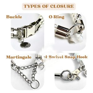 Collar Durável Diário Luxo Casamento Cão Jóias Fantasia Cão Trela Personalizado-Sized Leash-Safe Cão Pérola Colar Frisado - Product Image 2