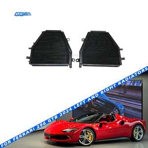 หม้อน้ำรถยนต์ใหม่เอี่ยมคุณภาพพรีเมียม ทนทาน ใช้งานได้นาน สำหรับ Ferrari 296GTB 2024 OE 884487 884488 ซ้ายและขวา - Product Image 1