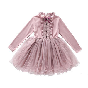 Online Shop China <b>Children</b> Clothes Vintage Lace Baby <b>Princess</b> Girls Layered <b>Dress</b> From China Supplier - Product Image 1