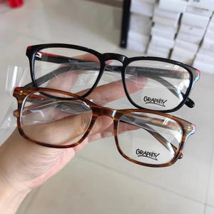 Monturas de anteojos ópticos de acetato de moda mujeres hombres gafas <span class=keywords><strong>lentes</strong></span> ópticas personalizadas diseñador <span class=keywords><strong>descuento</strong></span> barato precio bajo - Product Image 4