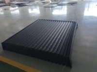 Protection de guidage pour centre d'usinage CNC télescopique et fraiseuse – Soufflet anti-poussière, étanche et anti-huile