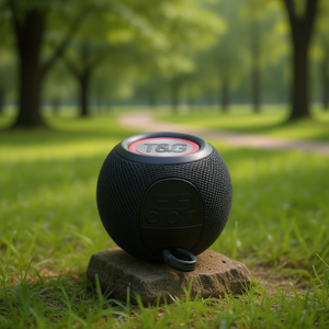 T&G Portable <b>Bluetooth</b> <b>Speaker</b> Wireless <b>Mini</b> Ball Shape With Carry Strap For Outdoor Use - Product Image 3