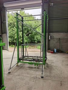 Échafaudage personnalisé pliable multimode, plate-forme d'échafaudage électrique d'intérieur de 6m, élévateur d'échafaudage électrique mobile - Product Image 4