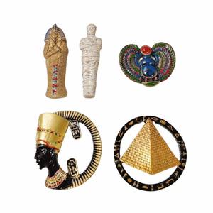 Imán Decorativo para Refrigerador con Diseño de Pirámide Egipcia, Tridimensional, de Resina - Product Image 5