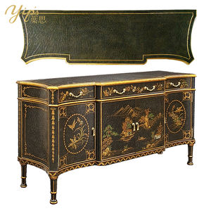 Yips LD-2210-2143 Credenza di Lusso in Legno Massello Design Moderno Mid-Century con Motivo Paesaggistico Dipinto <span class=keywords><strong>a</strong></span> <span class=keywords><strong>Mano</strong></span> Arredamento per la Casa Soggiorno - Product Image 1