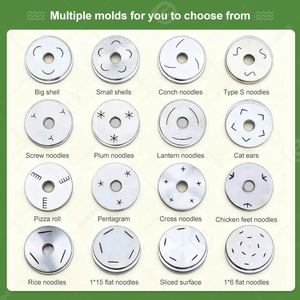 Máquina Extrusora Compacta de Doble Línea para Producción de Snacks y Pasta Estilo Italiano Fagottini, Molde para Alimentos, Precio Económico - Product Image 5