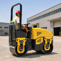 Vente Flash : Rouleau compresseur routier à double tambour de 2300 kg pour la construction de chaussées en asphalte