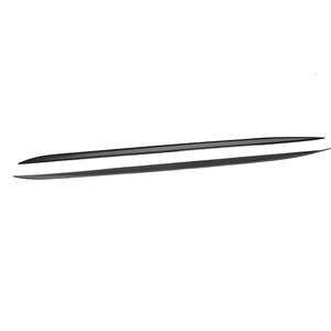 Jupes latérales noires en ABS pour BMW G22, installation avec ruban adhésif 3M, pour coupé 2 portes Série 4 (2020-2023) - Product Image 2