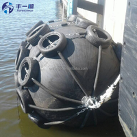 Defensa Neumática Marina Inflable Tipo Yokohama D1.5L3.0m con Cadena y Redes para Neumáticos