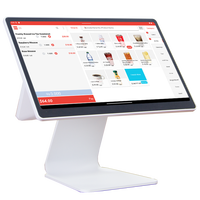 Vente en gros de systèmes de point de vente (PDV) avec écran de 15,6 pouces, machine de caisse avec Bluetooth et Wifi pour restaurant, hôtel, supermarché