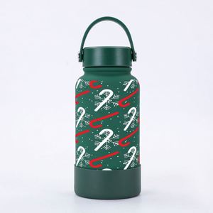 Pengocok Gym Logo kustom baja tahan karat 1L saringan Fitness untuk siklon bawah melengkung kotak Logo Tumbler mengurangi botol air - Product Image 4