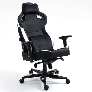 Las Mejores Sillas de Oficina, Silla de Juego con Respaldo Alto, <span class=keywords><strong>1</strong></span> Pieza, Envío <span class=keywords><strong>Gratis</strong></span>, con Almohadas Magnéticas de Espuma Viscoelástica, Color Negro - Product Image 5
