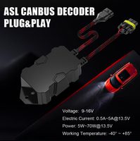 LANSEKO Super Canbus función último decodificador H1 H3 sin errores coche Led faro bombilla Canbus decodificador con 99% tasa de aprobación