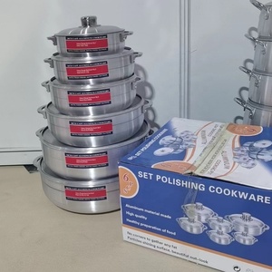 Juego de 12 Ollas de Cocina de Aluminio Fundido Antiadherentes de 20, 24, 26, 30, 34 y 36 cm, Gran Venta en Oriente Medio y África - Product Image 1