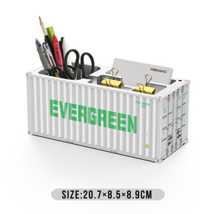 Mini conteneur en plastique artisanat Logo personnalisé boîte-cadeau d'affaires conteneur d'expédition porte-<span class=keywords><strong>stylo</strong></span> - Product Image 6