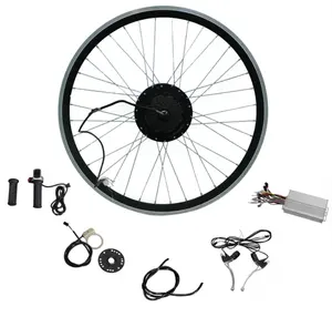 Kit de motorisation de vélo électrique, avec moteur intégré dans le moyeu de la roue avant/arrière de 20 à 26 pouces, 36v, 250w, uk, eu