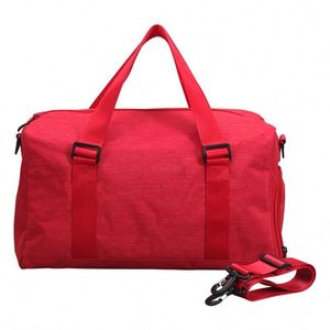 Bolsas Deportivas Redondas para Gimnasio con Compartimento para Zapatos y Bolsillo Impermeable, Bolsa de Viaje para Fin de Semana - Product Image 1