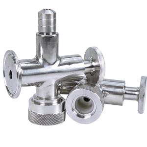 Chất lượng cao mức chất lỏng mét thép không gỉ vệ sinh với Tri kẹp phụ kiện Sight Đo mức độ - Product Image 2