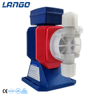 Pompe doseuse chimique industrielle anti-corrosion LANGO EP-C30FR OEM avec affichage de fréquence LED et diaphragme en PTFE pour nutriments hydroponiques