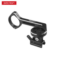 Support de compteur de vélo Gaciron H10C en alliage d'aluminium et plastique technique pour caméra GoPro, chronomètre et éclairage de vélo