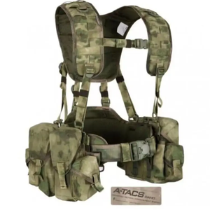 เสื้อกั๊กยุทธวิธีแบบ MOLLE สำหรับการล่าสัตว์กลางแจ้ง พร้อมแผ่นรองรับน้ำหนักและเข็มขัดรัดตัวแบบถอดได้ - Product Image 1