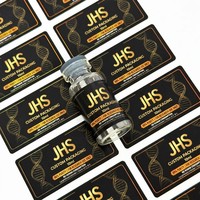 Etiquetas Personalizadas para Péptidos Glp1 de 2 mg, 5 mg, 10 mg, 15 mg, 30 mg, Botellas de 3 ml, 5 ml, 10 ml, Etiquetas para Viales de Péptidos, Etiquetas para Péptidos con Logotipo