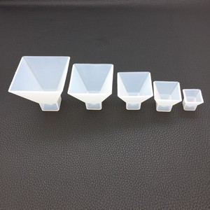 DIY Parlak Orgonit Piramit Epoksi Reçine Kalıp Silikon Dayanıklı Çevre Dostu Mum Takı Döküm El Sanatları için - Product Image 5