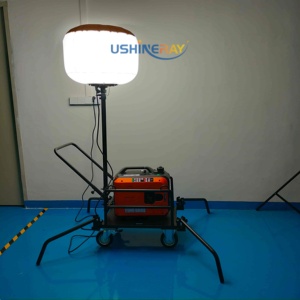 500W <b>LED</b> Balloon <b>Light</b> With Mobile Trolley 360° Glare Free Portable Inflatable Balloon <b>Light</b> Tower For Construction Road <b>Work</b> - Product Image 4