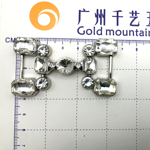 Hebilla de Zapatos de <span class=keywords><strong>Mujer</strong></span> con Diseño de <span class=keywords><strong>Montaña</strong></span> Dorada, Modelo GM, Adorno Decorativo de Zinc - Product Image 6