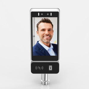 Appareil intelligent <span class=keywords><strong>de</strong></span> pointage d'heure et <span class=keywords><strong>de</strong></span> présence par reconnaissance faciale avec empreinte digitale intégrée, plusieurs langues, Wi-Fi activé, accès par carte et code - Product Image 5