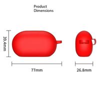 Funda de goma suave de silicona de marca Forwelleny para Beats Solo Buds, auriculares Bluetooth, protección impermeable, no auriculares