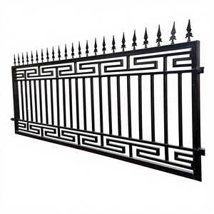 Wrought Iron Fence Corrosion Resistant Rustproof Customizable Outdoor Villa Courtyard Residential School Rural <strong>Wall</strong> <strong>Railings</strong> - Product Image 1