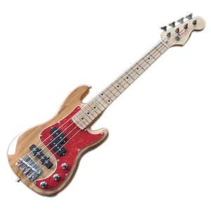 Factory Outlet- Mini/Portable 4 Strings Bass Điện Tự Nhiên, Rosewood Fretboard