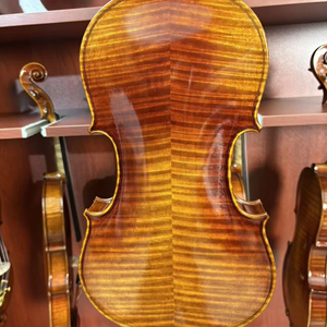 Violín de madera envejecida de alto nivel D1, instrumento de cuerdas de nailon con sonido dulce de arce de abeto envejecido 4/4, se acepta OEM Master Made - Product Image 1