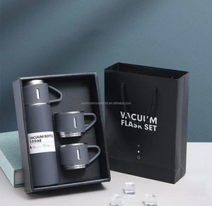 Frasco de vacío Botella y <span class=keywords><strong>tazas</strong></span> para la reunión anual de la empresa de café Actividades de <span class=keywords><strong>aniversario</strong></span> corporativo Taza de regalo - Product Image 5