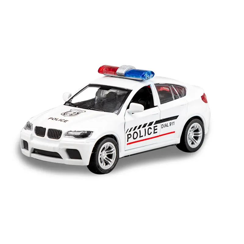 Factory Direct Sell Diecast 1:32 Scale Police Model Car Toy Series for Kids