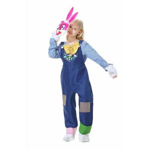 Disfraz de conejito a juego para la familia, mono con máscara y guantes para fiesta de Halloween, cosplay, talla para adultos - Product Image 4