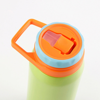 Vaso Térmico Portátil de Acero Inoxidable de Grado Superior, Libre de BPA, de 24 oz, con Aislamiento al Vacío, para Viajes, Deportes y Escuela, con Pajita