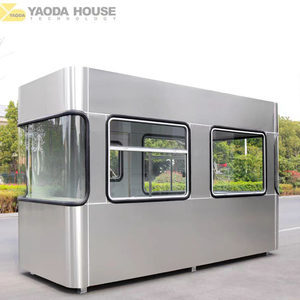 Cabina de vigilancia de carretera con cámara de Israel, <span class=keywords><strong>casa</strong></span> de guardia de acero inoxidable para exteriores, portátil, prefabricada, duradera y de lujo - Product Image 3