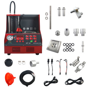 Motocicleta limpiador de inyector de combustible y de 2 cilindros con ultrasónico limpieza calentada con MST-20 + - Product Image 4