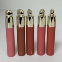 Brillo Labial Líquido de Alta Calidad en 5 Colores, Larga Duración, Acabado Natural Suave, Efecto Sedoso, Mate Suave, 3ml