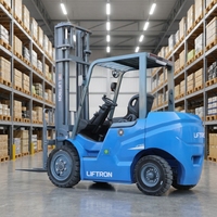 Solusi Transportasi Material Kapasitas Tinggi 3,5 Ton Logistik Pabrik Forklift Listrik Liftron CPD35