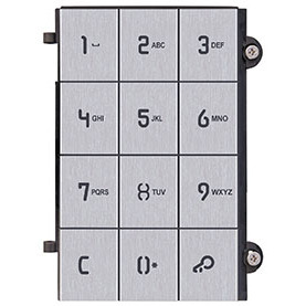 Pannello tastiera frontale Pixel grigio, lunghezza 12 pollici, larghezza 9,1 pollici, altezza 1,9 pollici - Product Image 1