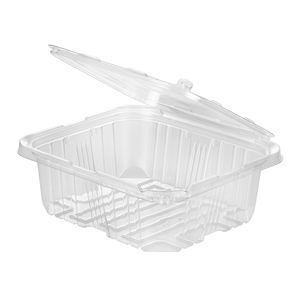 Cajas Rectangulares de Plástico con Bisagras de 64 oz de Primera Calidad de Taiwán, Reciclables, a Prueba de Manipulación, para Alimentos y Ensaladas - Product Image 3