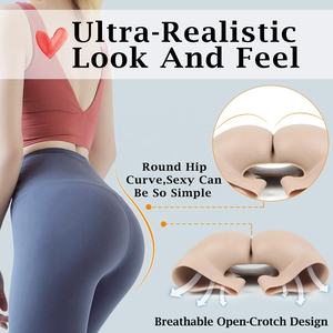 Culotte rehausse-fesses réaliste en silicone pour <span class=keywords><strong>femme</strong></span>, avec rembourrage épaississant pour les hanches et fesses, effet fessier artificiel, gaine sculptante - Product Image 5