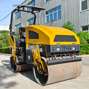 Rouleau compresseur vibrant à double tambour diesel mini <span class=keywords><strong>de</strong></span> bonne qualité, <span class=keywords><strong>2</strong></span>, 3 et 4 tonnes, pour asphalte - Product Image 5